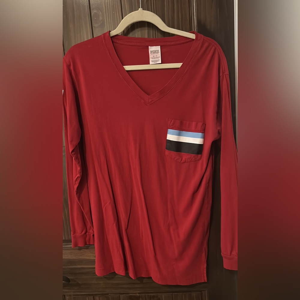 Victorias Secret Pink Long Sleeve- Size XS